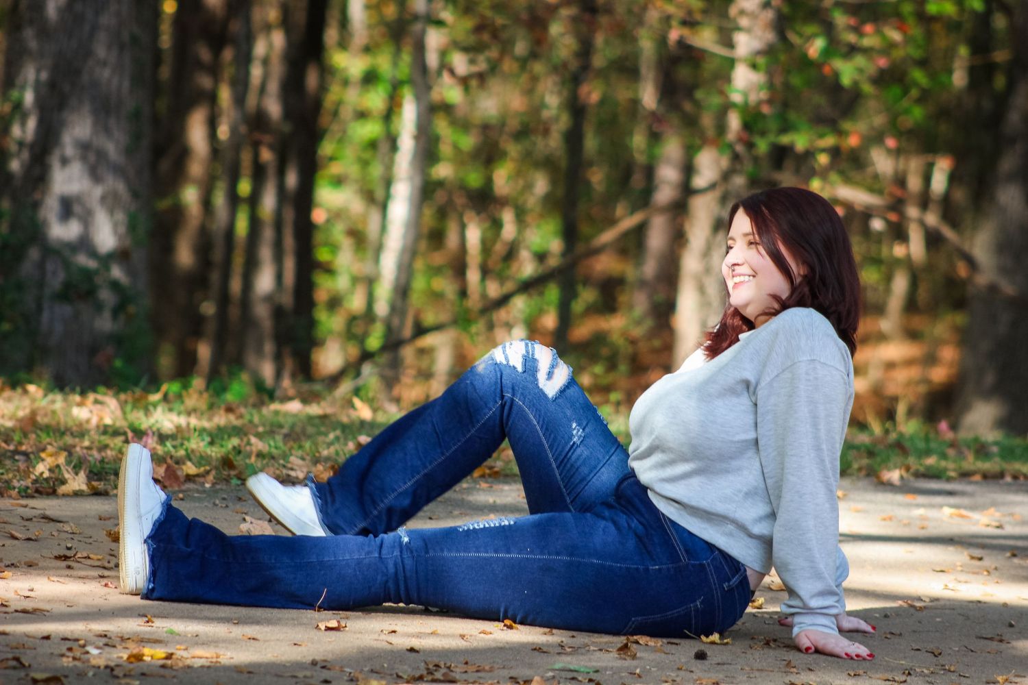 Casual portrait captured by L&C Moments Photography in McDonough, GA - relaxed session highlighting natural poses and expression.