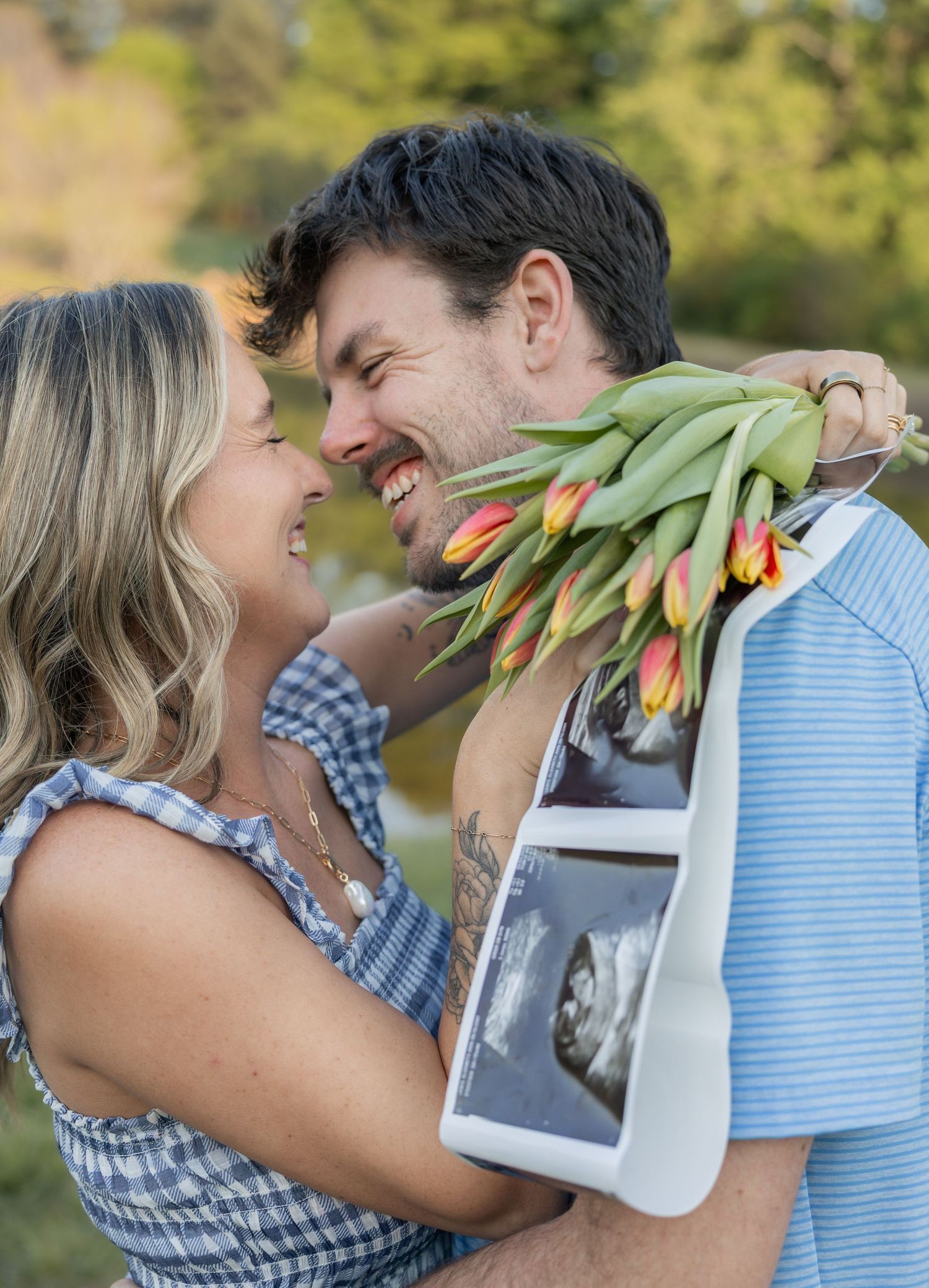 Baby announcement photos