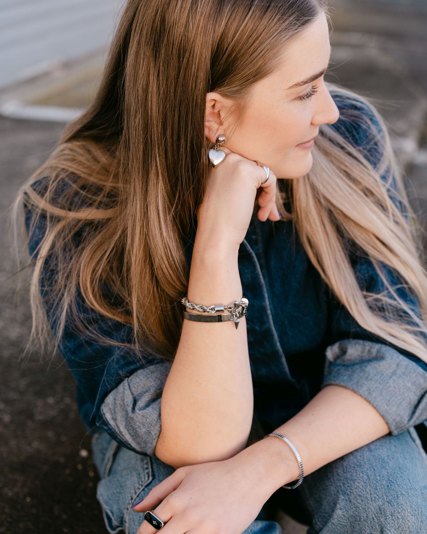 Silk & Steel Jewellery Shoot