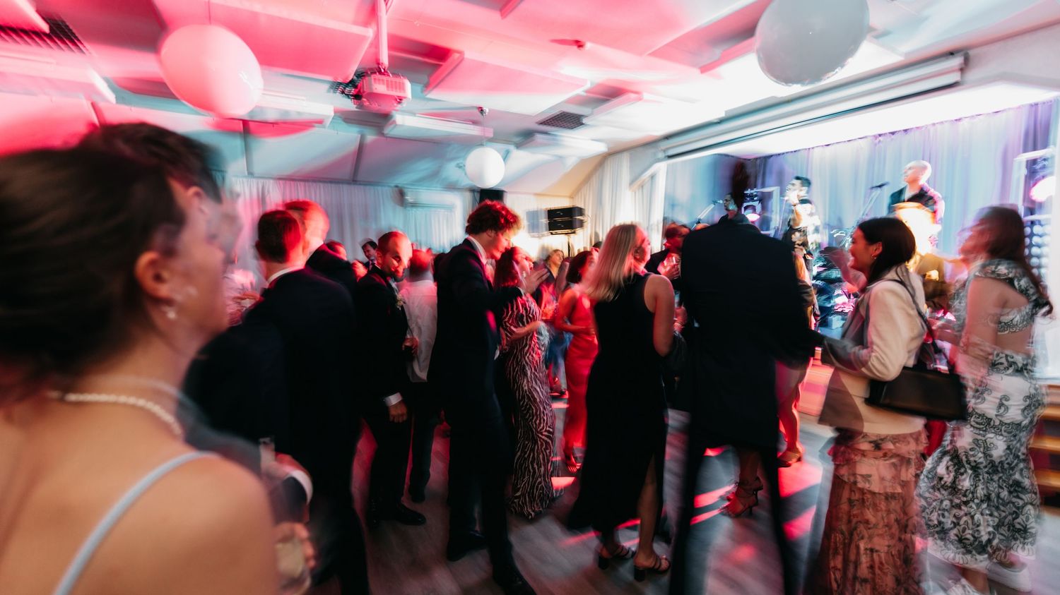 Festen efter ett lyckat bröllop på bohus-malmön