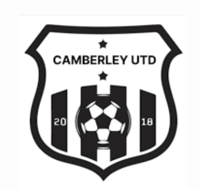 Logo for a grassroots football team in Camberley