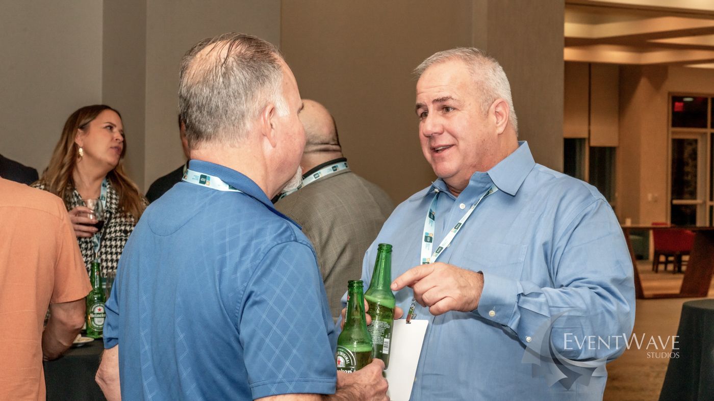 Corporate reception
