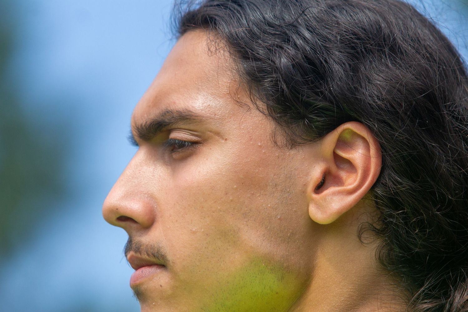 Portrait de près