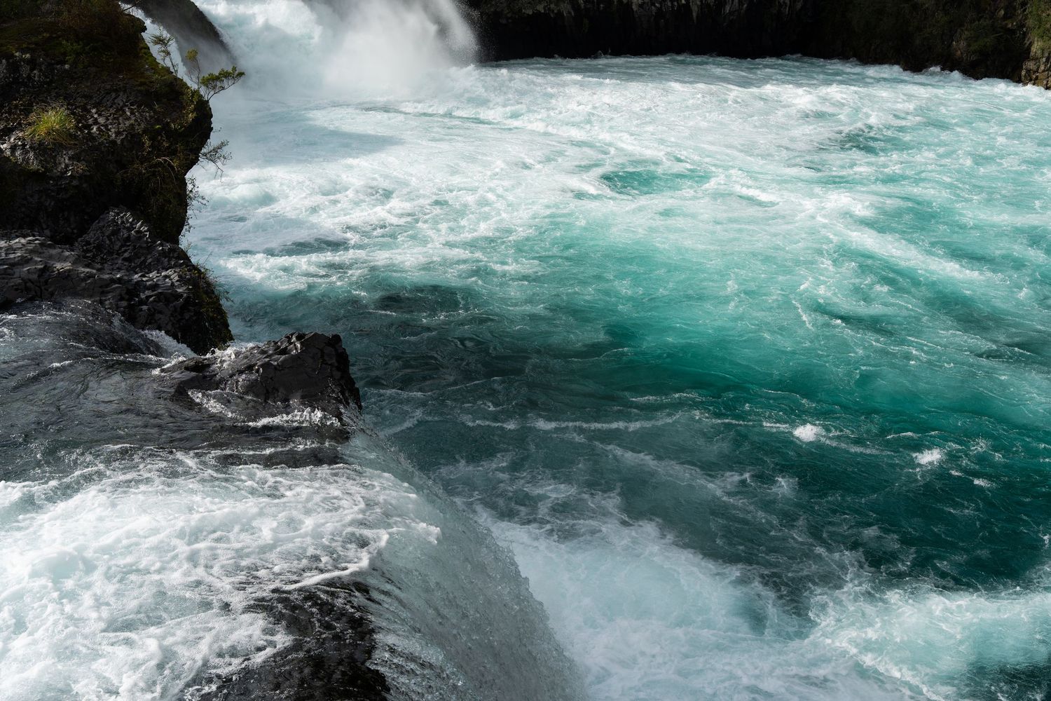 Beautiful view of Saltos De Petrohue, Parque nacional Vicente, The Los Lagos Region of southern Chile, captured during a private Gaul Tours