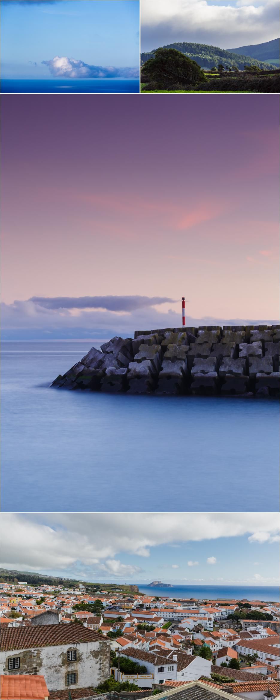 Landscape photography in color of the Azores, Portugal by Boston architectural photographer Roberto Farren