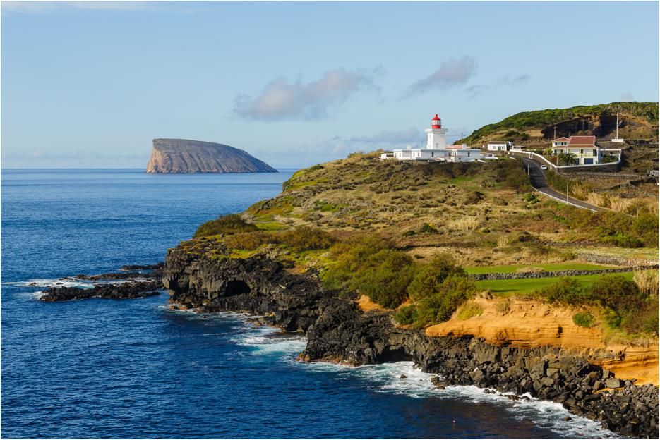 Landscape photography in color of the Azores, Portugal by Boston architectural photographer Roberto Farren