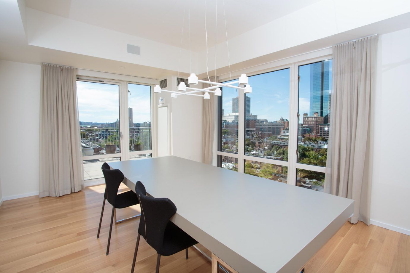 ARCHITECTURAL INTERIOR PHOTOGRAPH SHOWING DINING AREA BOSTON