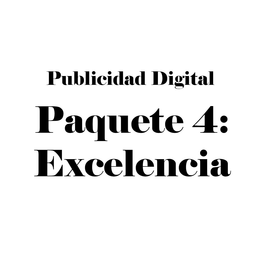 paquete de marketing y publicidad digital