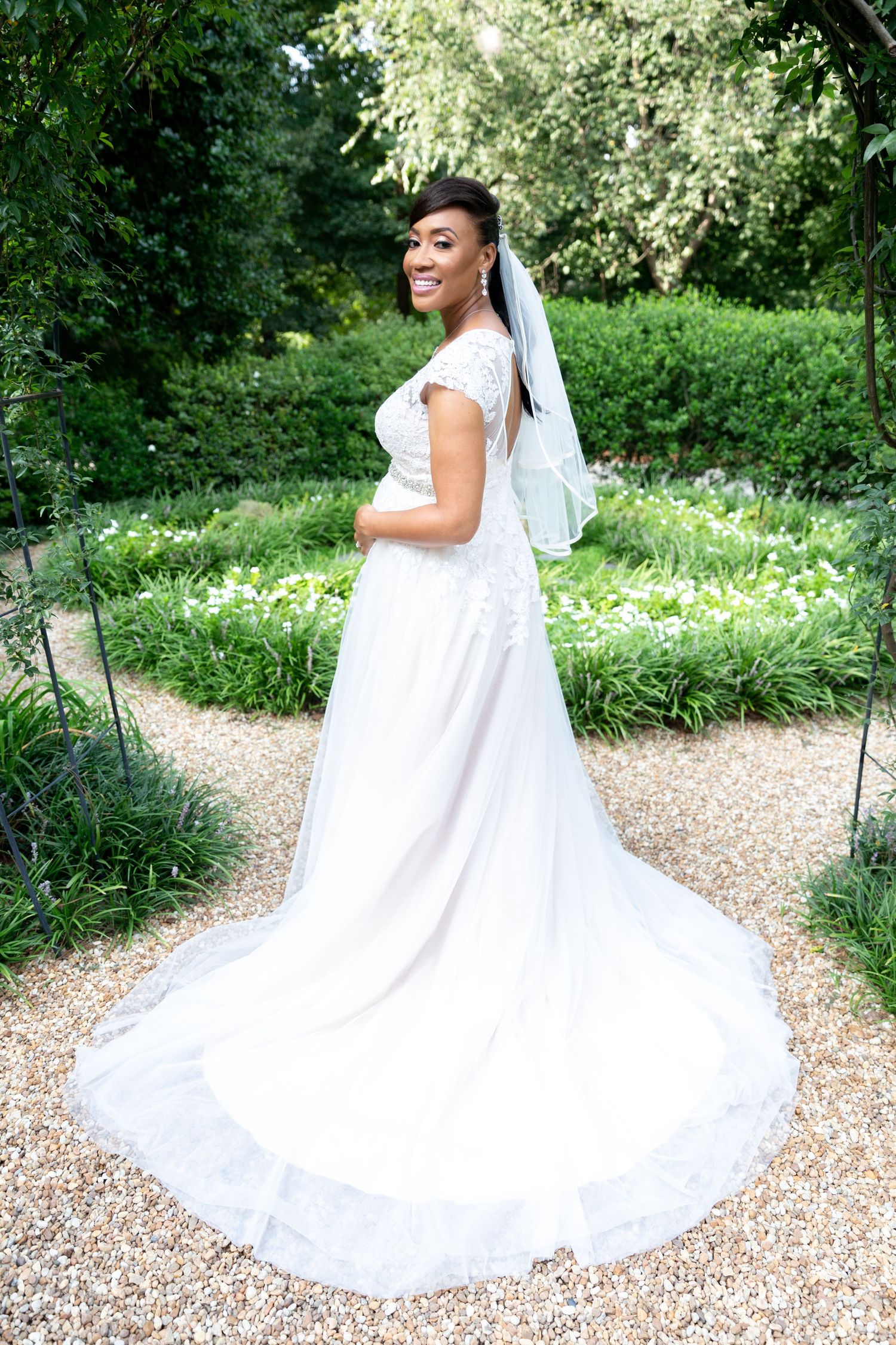 Wedding portraits of Bride Atlanta GA