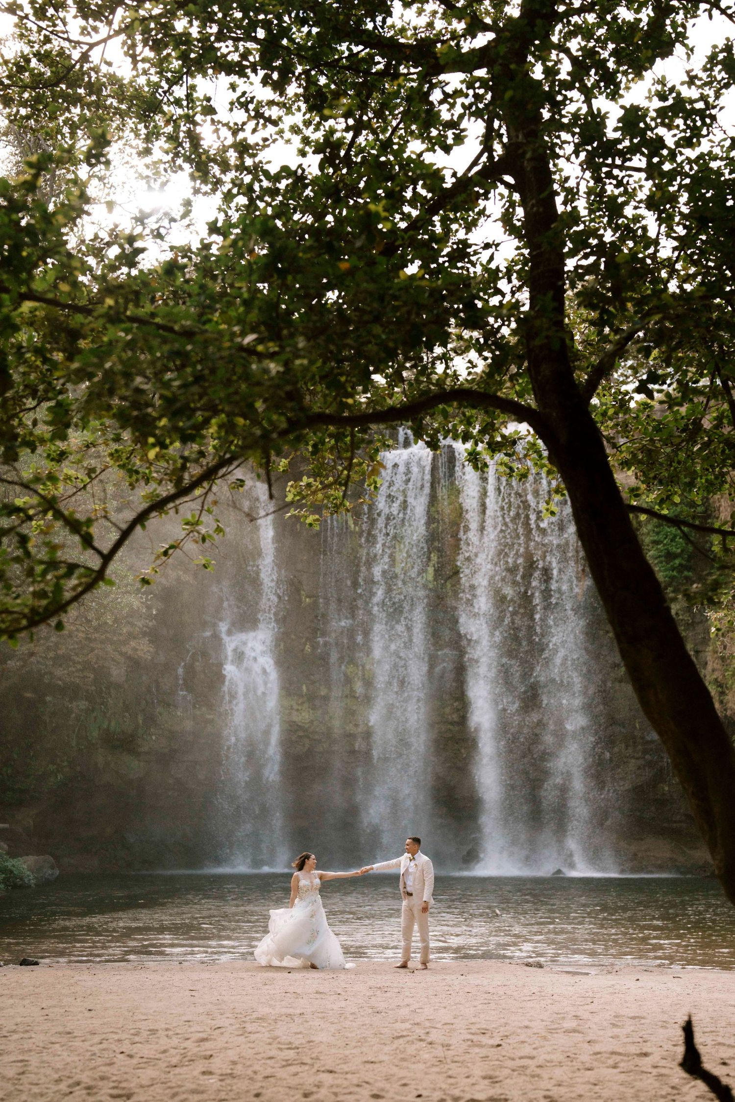 Waterfall Elopement in Guanacaste Costa Rica