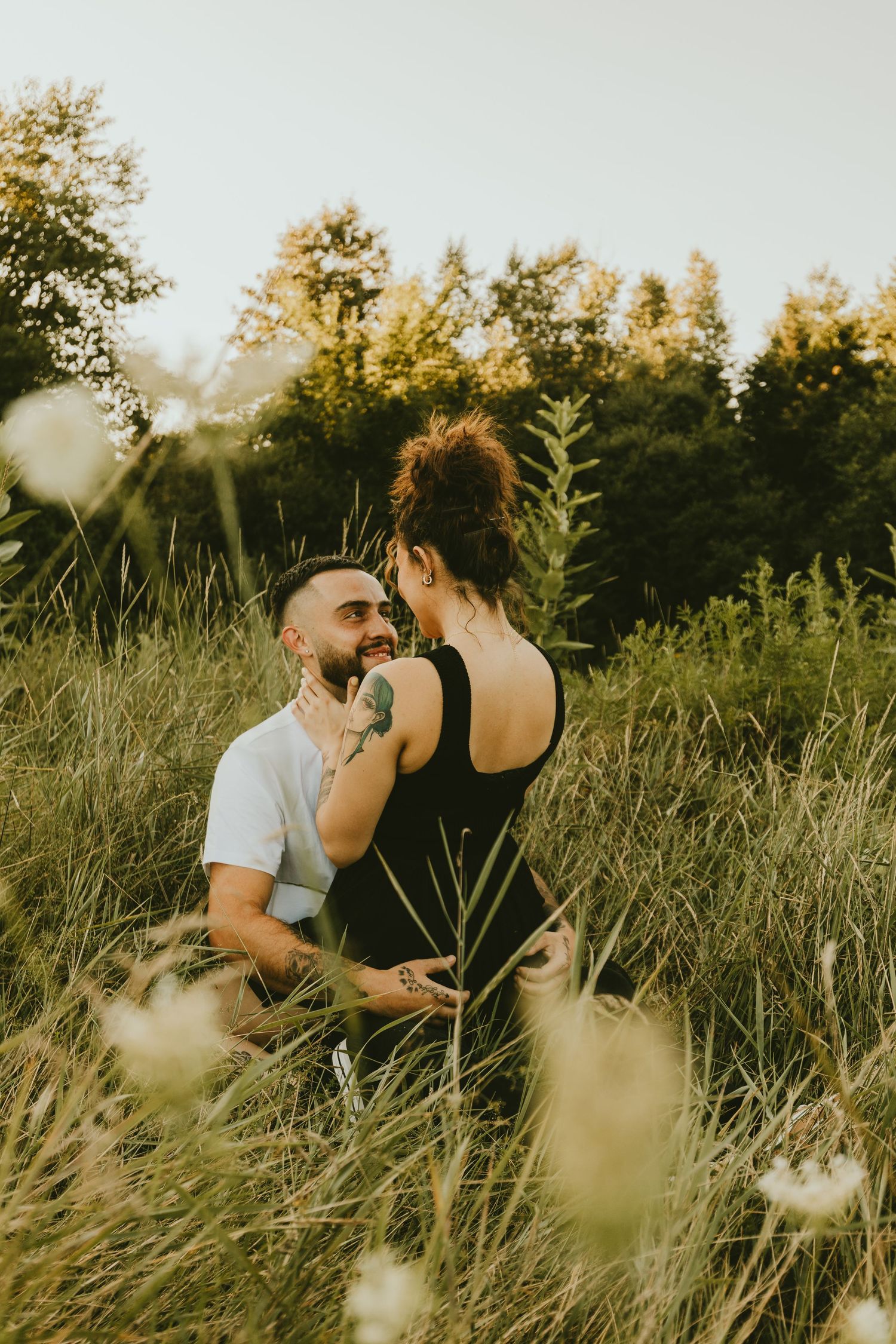 Connecticut couples session with candid prompts and natural posing. Serving Norwich CT and surrounding areas.