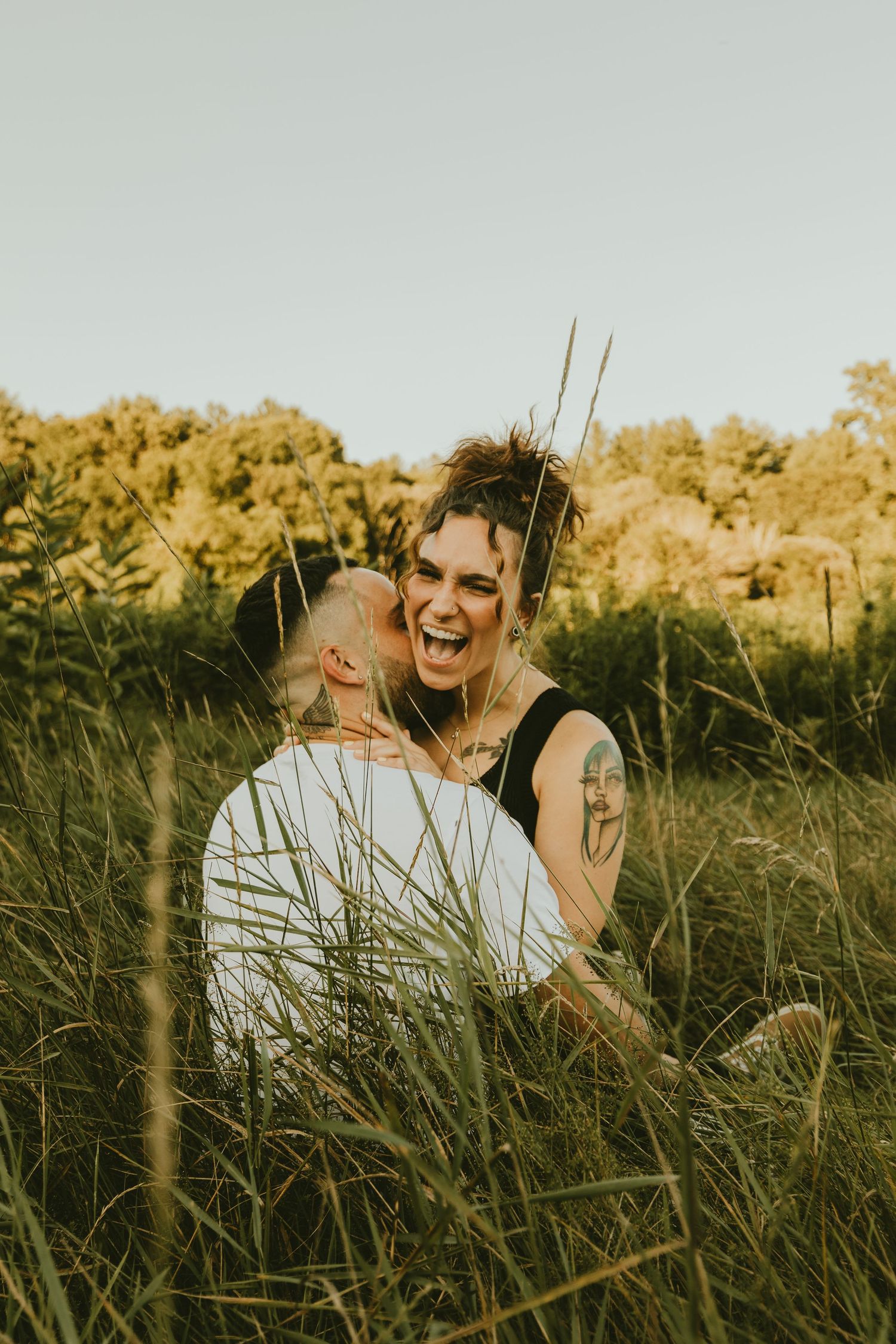 Connecticut couples session with candid prompts and natural posing. Serving Norwich CT and surrounding areas.