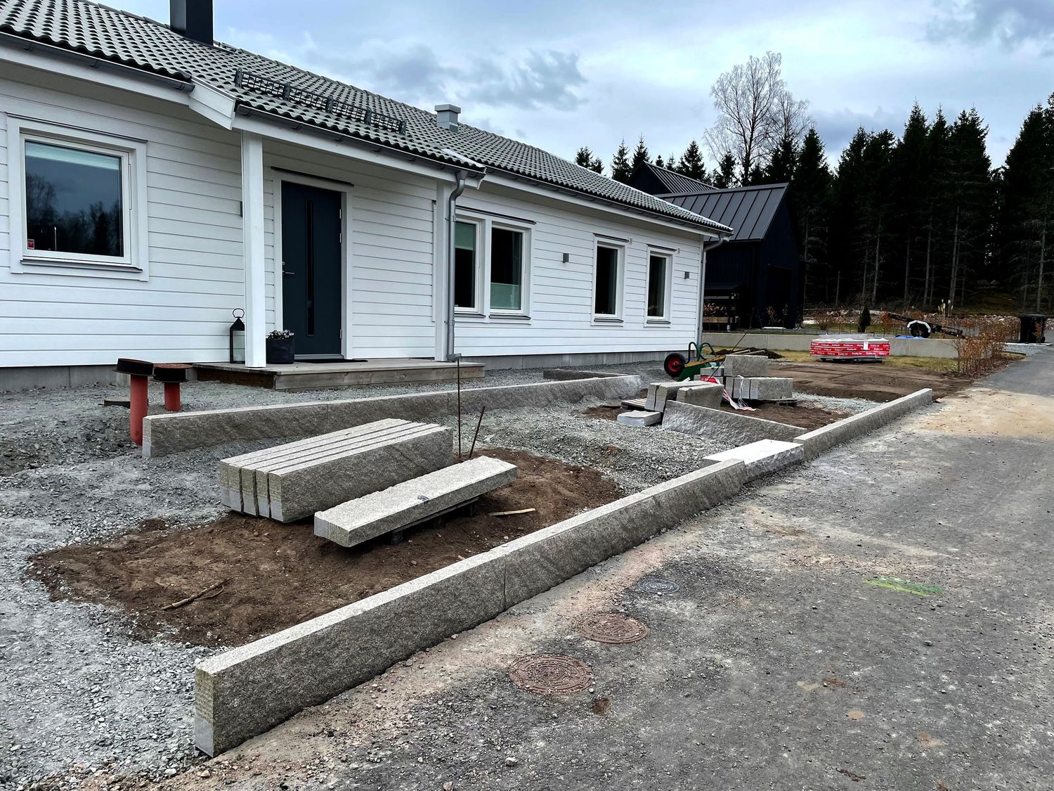 Anläggning plattsättning Värnamo