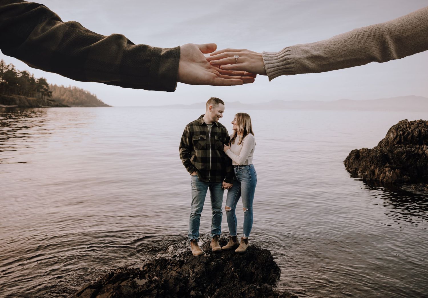 Nanoose Bay Engagement Photographer