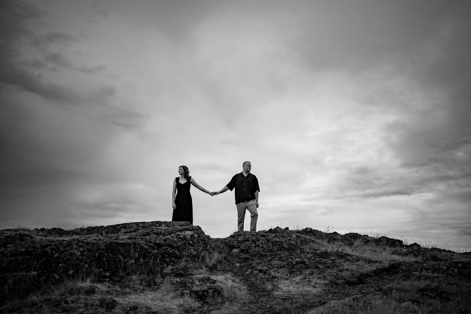 neck point park Nanaimo engagement session
