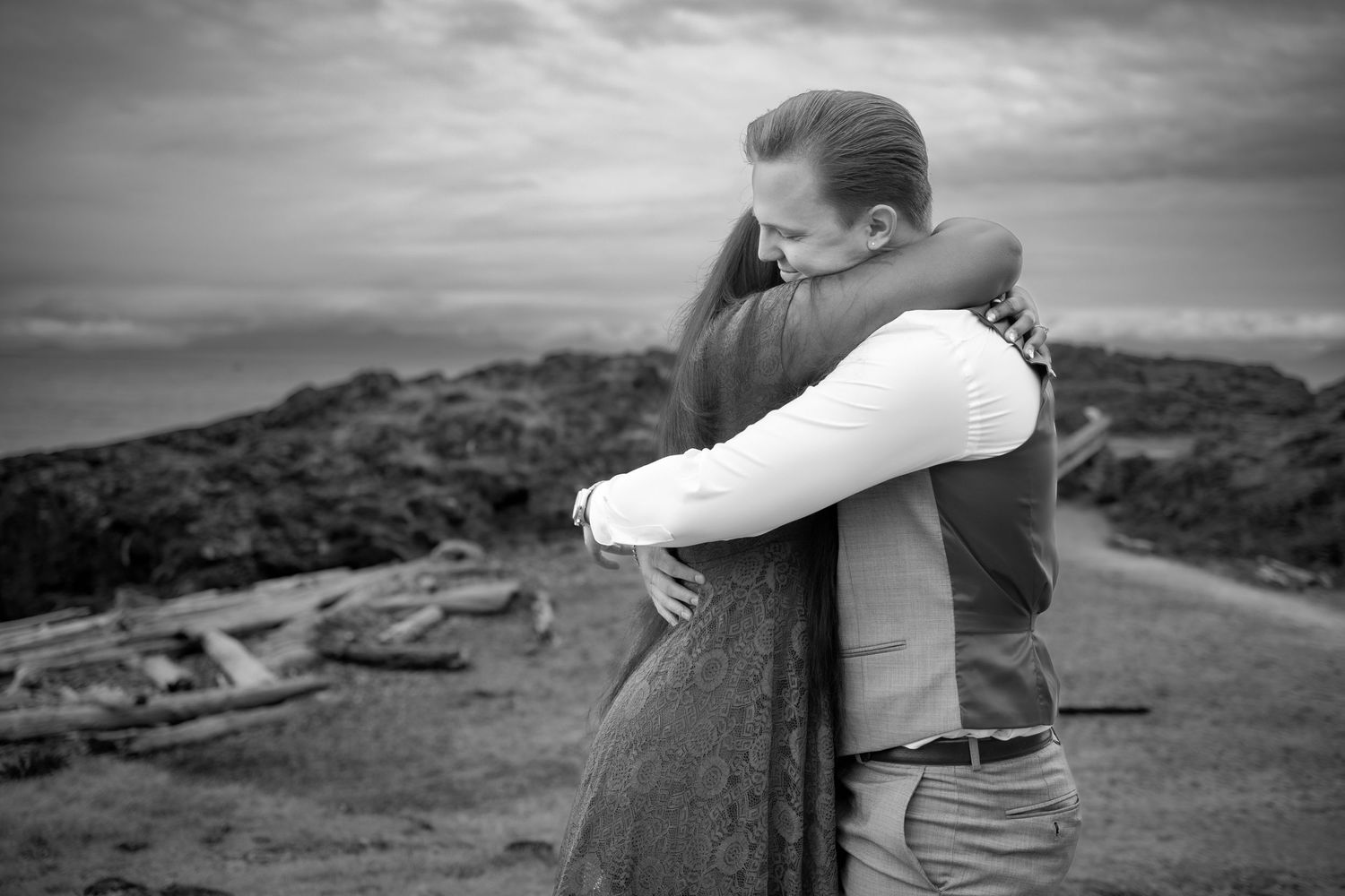 Vancouver Island engagement photographer