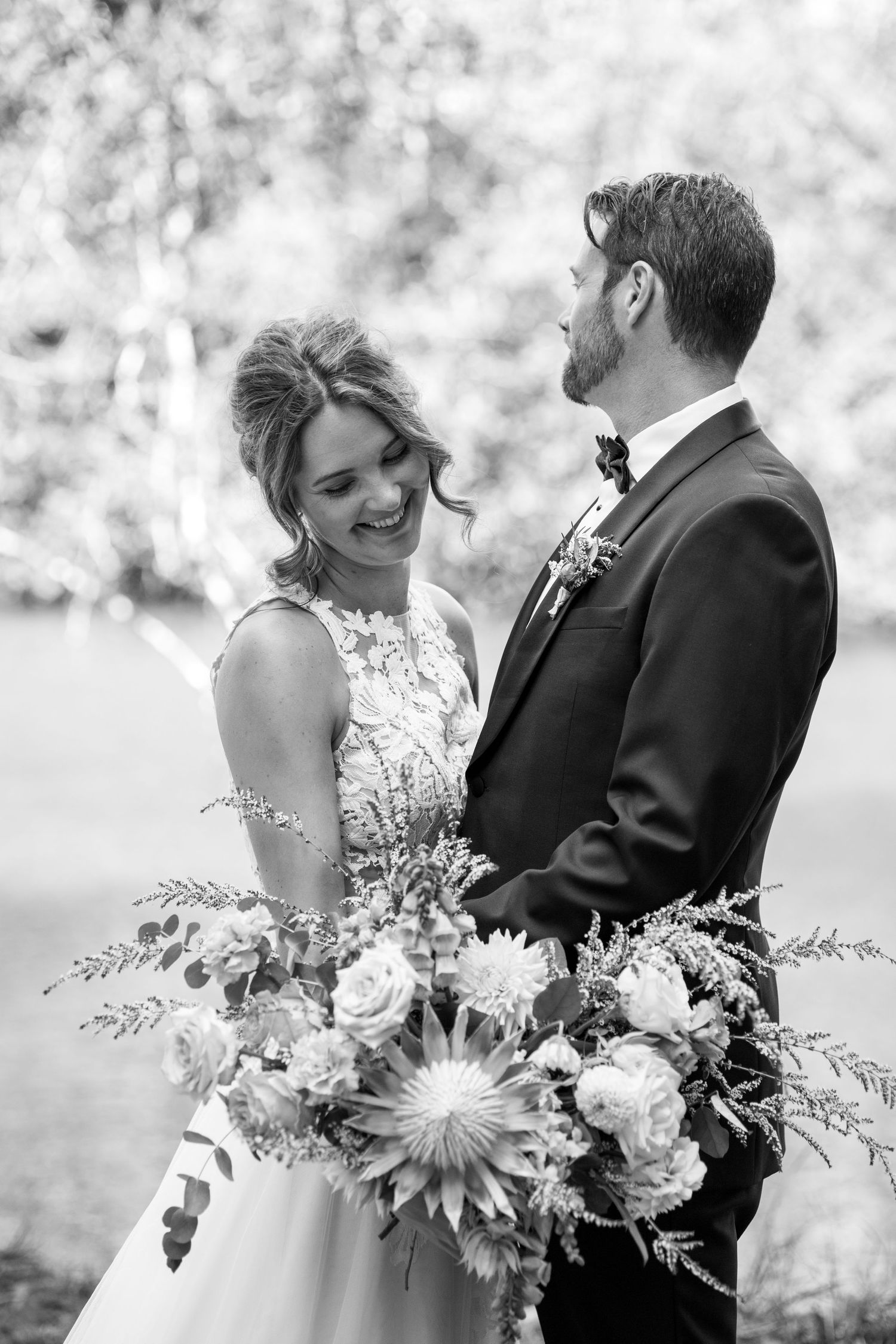 bride and groom
