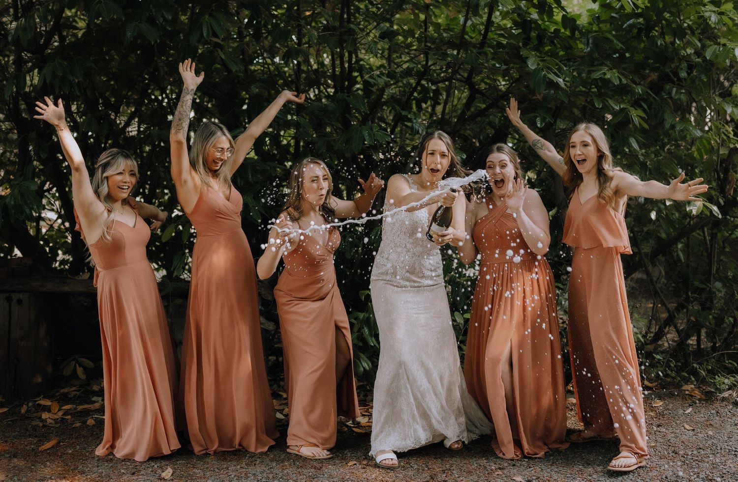 Nanaimo wedding, ceremony, summer wedding, vancouver island photographer, bridesmaids, brannen lake, nanaimo photography, backyard wedding