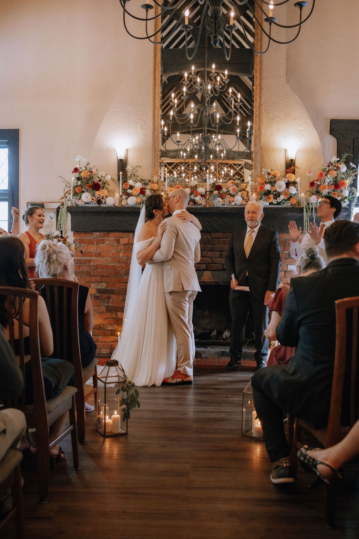Harry Potter inspired wedding at fireside grill in victoria
