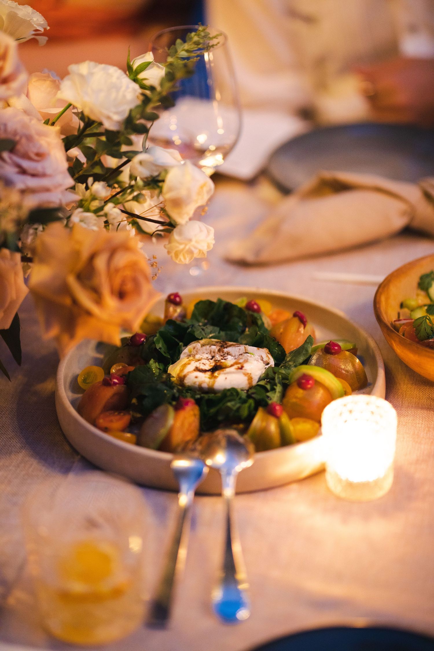 intimate wedding dinner in Cabo at ACRE Resort