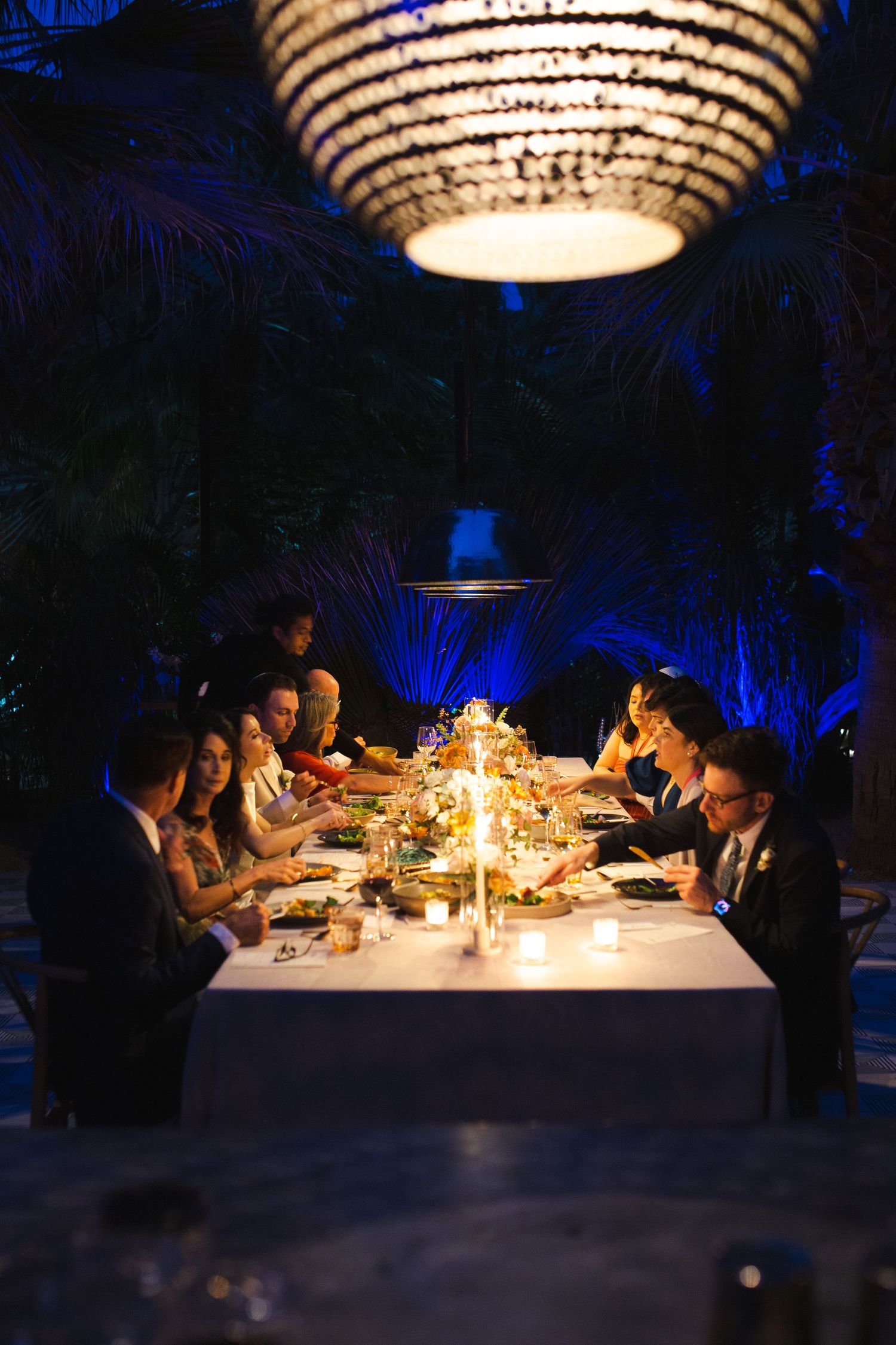 intimate wedding dinner in Cabo at ACRE Resort