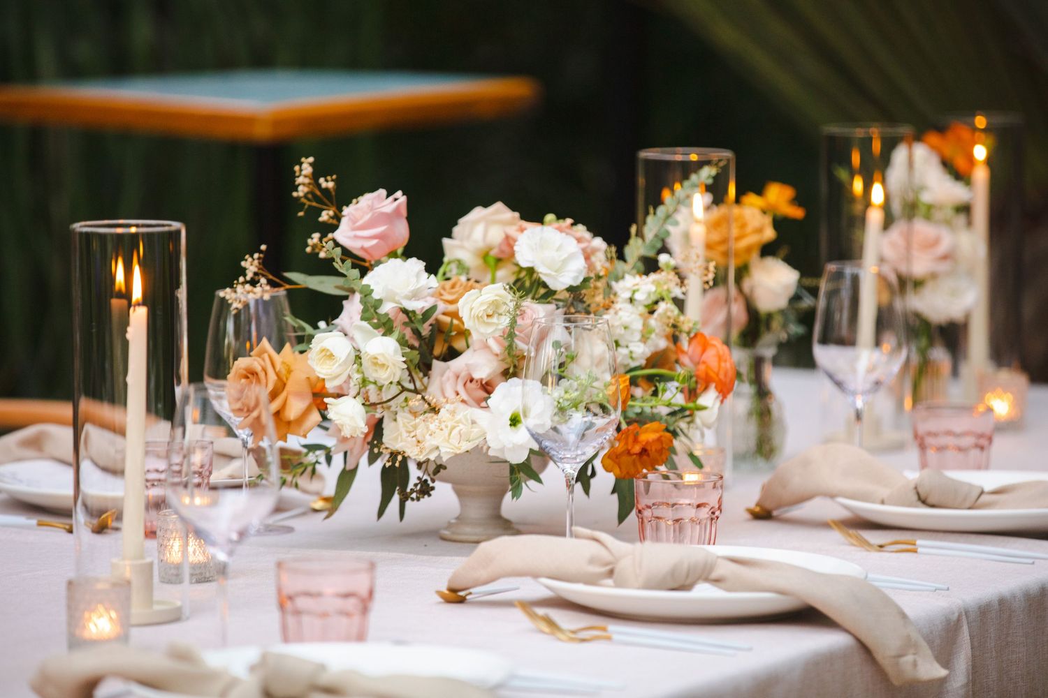 intimate wedding dinner in Cabo at ACRE Resort