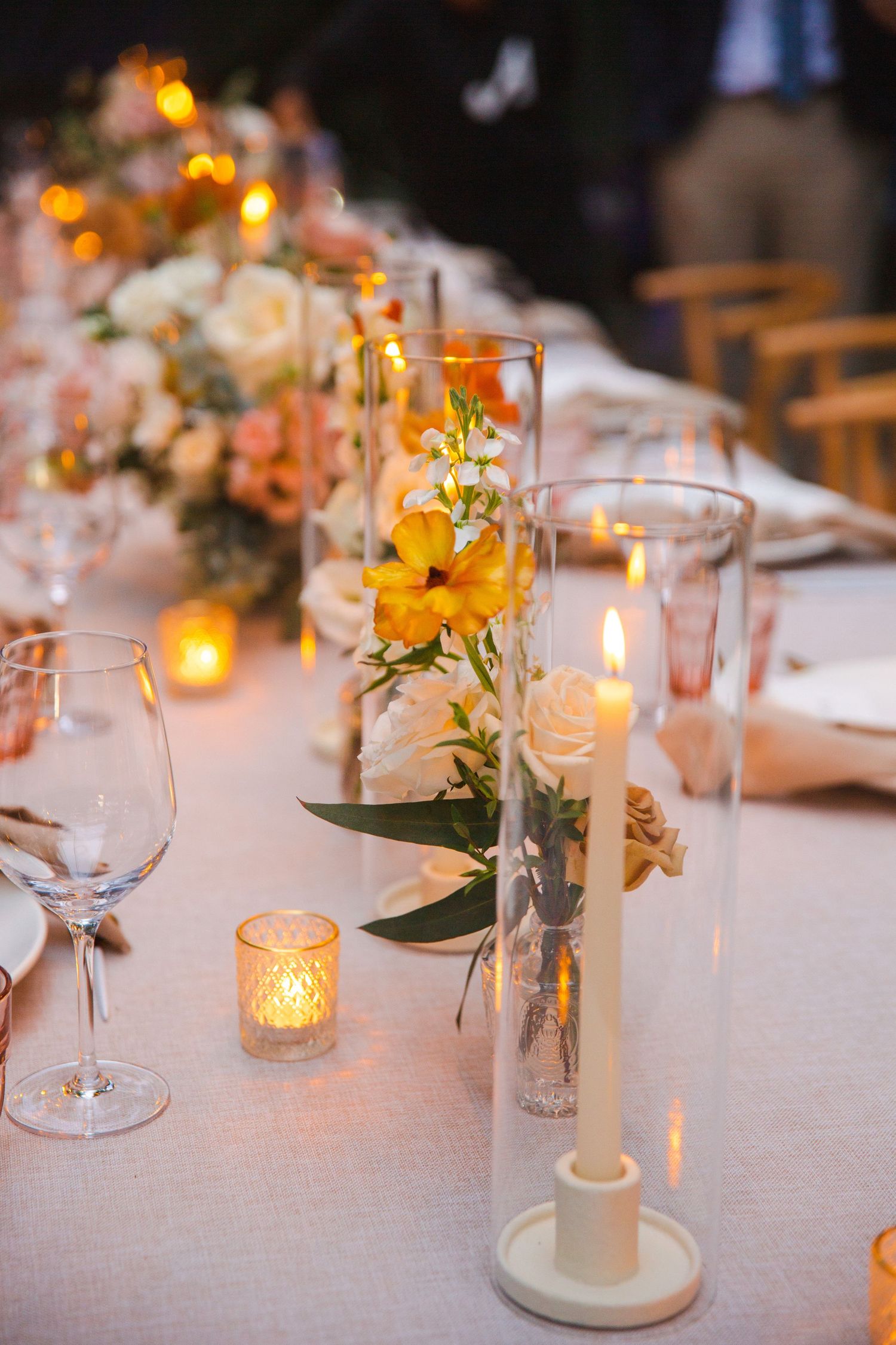 intimate wedding dinner in Cabo at ACRE Resort