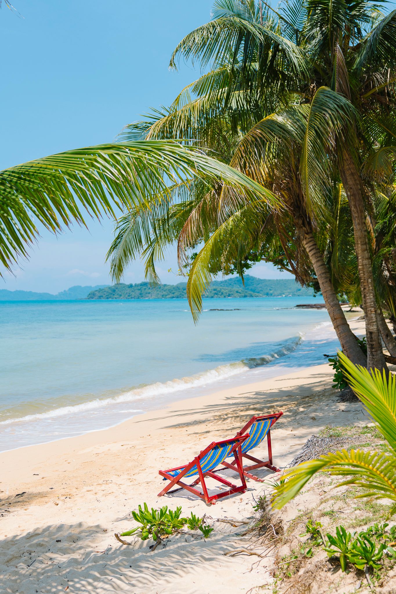 private beach