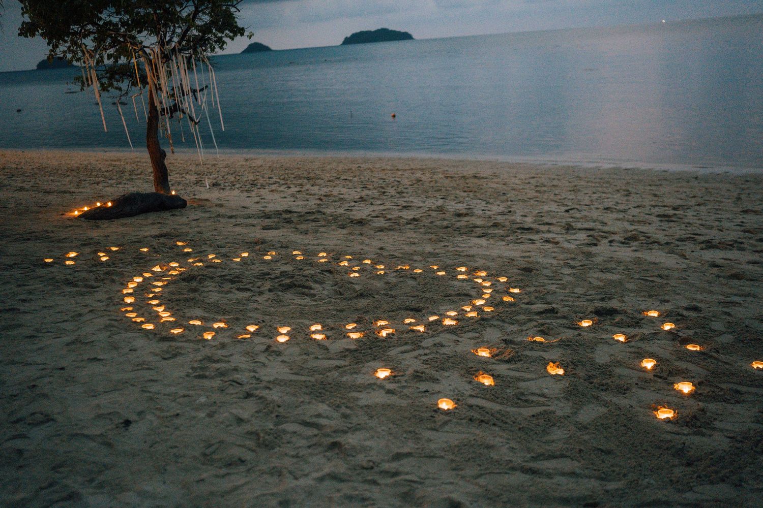 sunset proposal setup koh chang