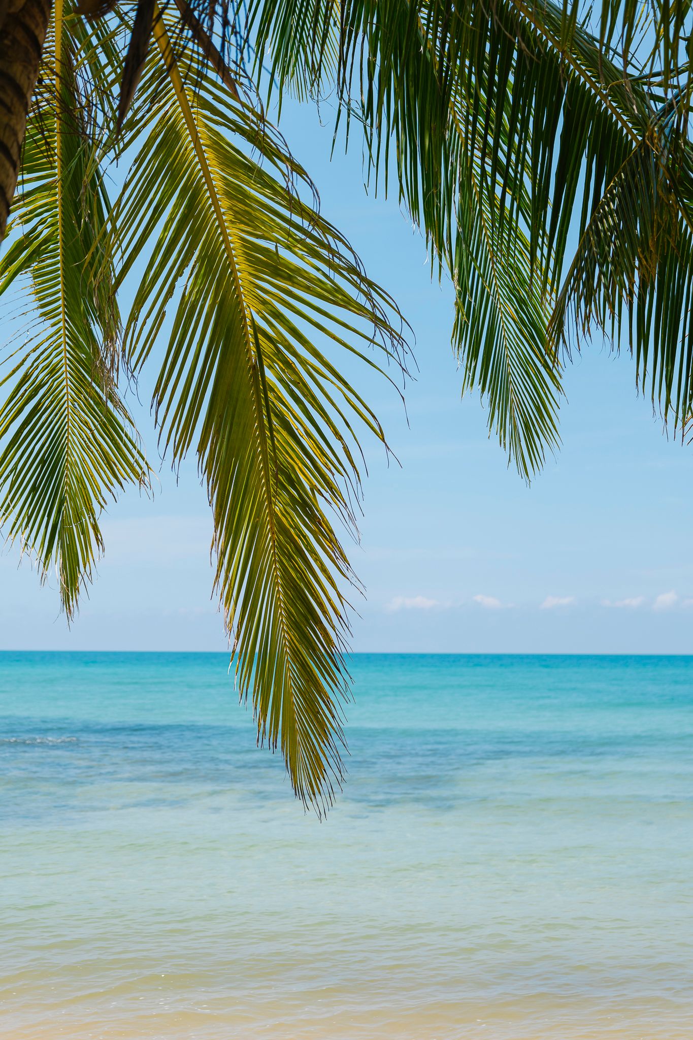 private beach