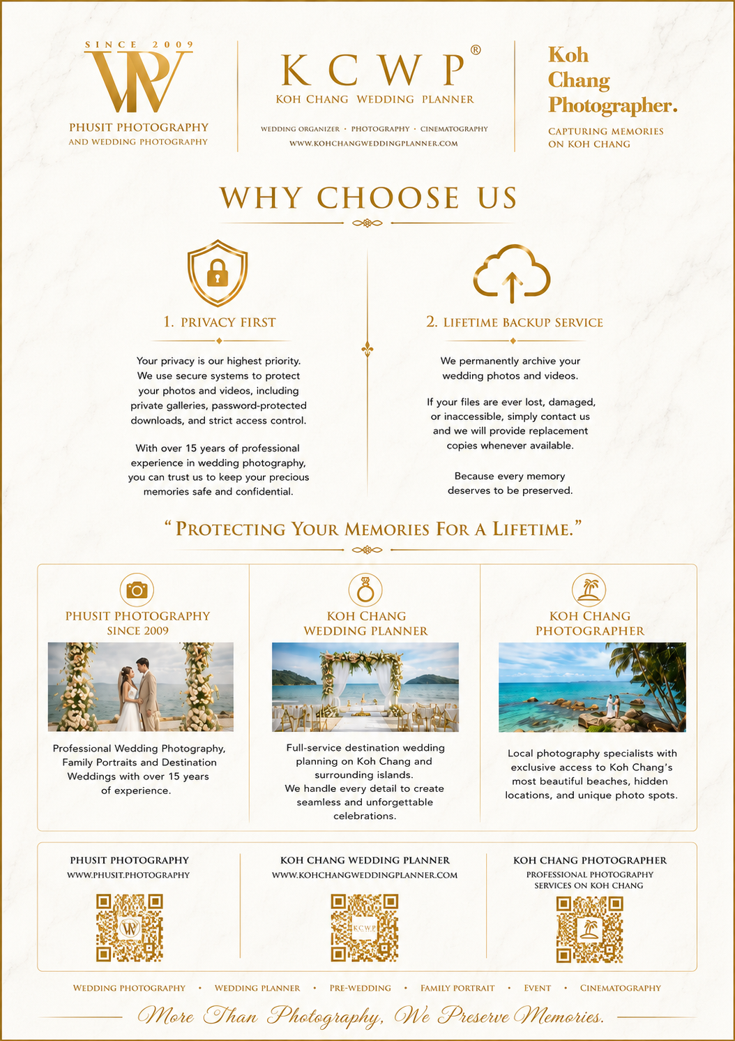 why choose me