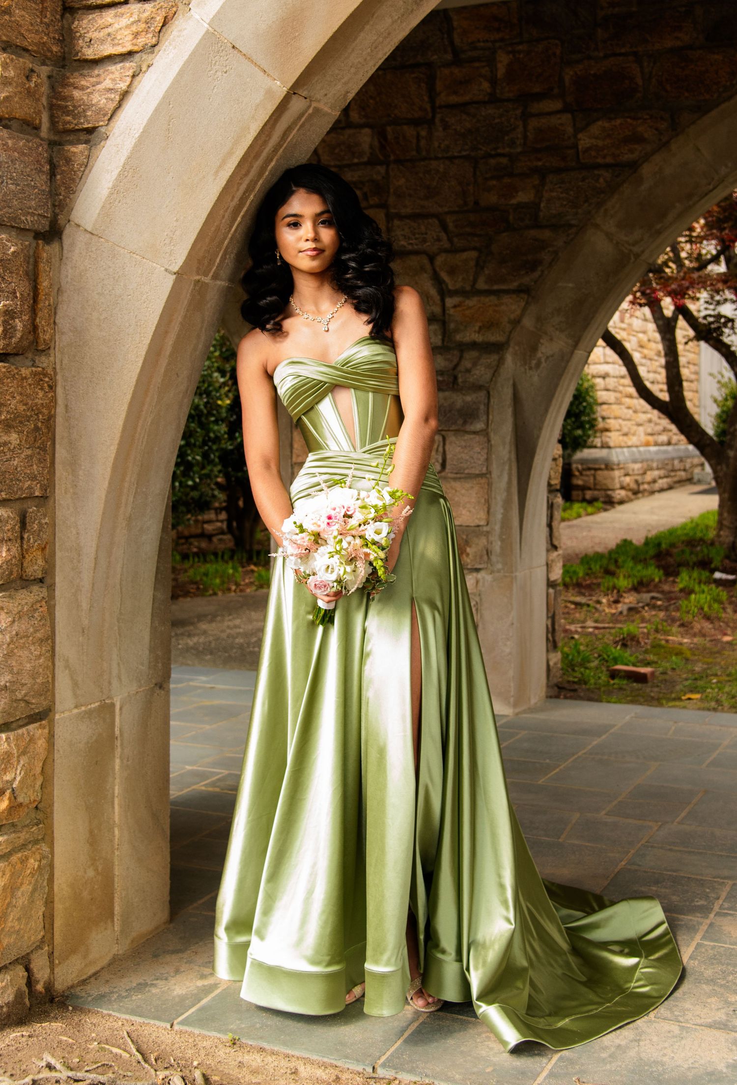 prom portrait photography in raleigh, nc. formal gown photos. formal dress. photographer in raleigh, nc