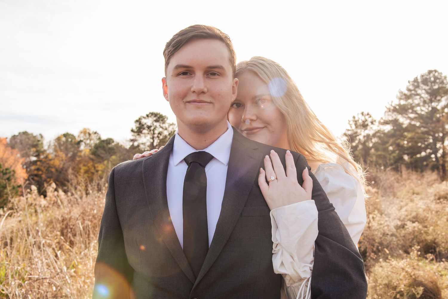 Elopement photos at the NC Museum of Art in Raleigh, NC