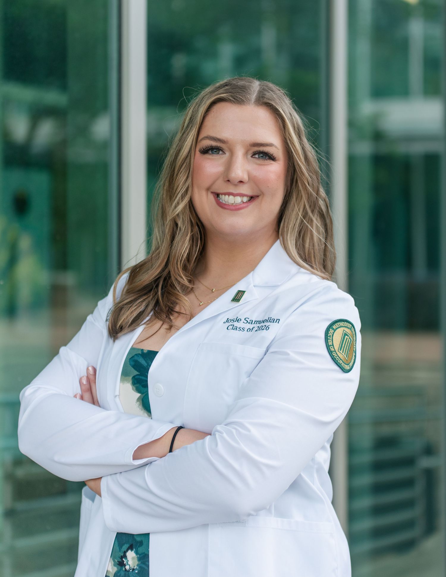 Doctor graduate headshot for senior portraits and linkedin profile