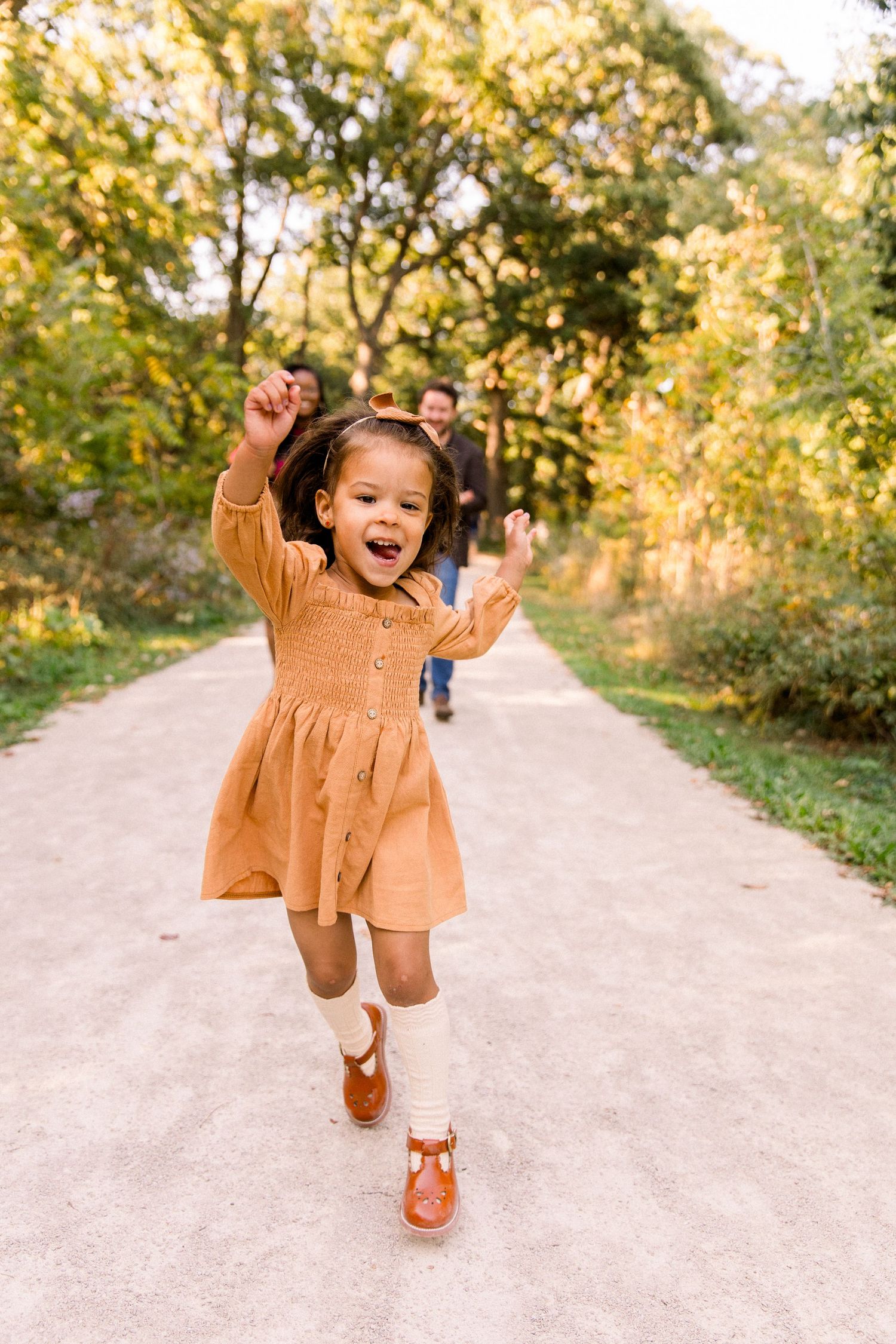 Family photography, outdoor fall chicago suburbs mini session for a young family