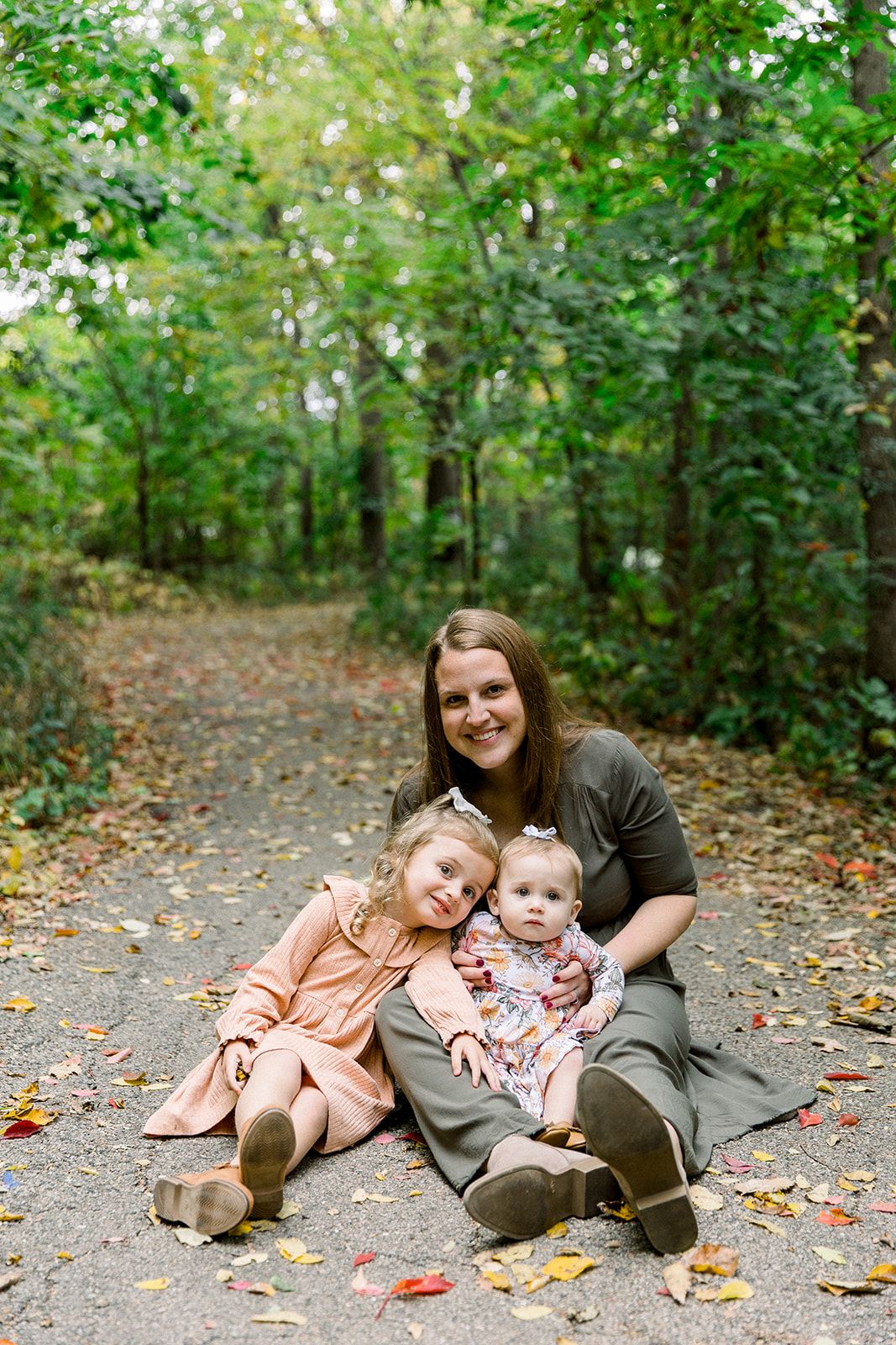 family photographers, fall outdoor mini session for a chicago suburban young family in schaumburg