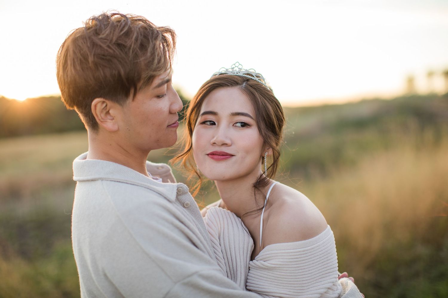 Two people photographed by Zoe Lauren Photography