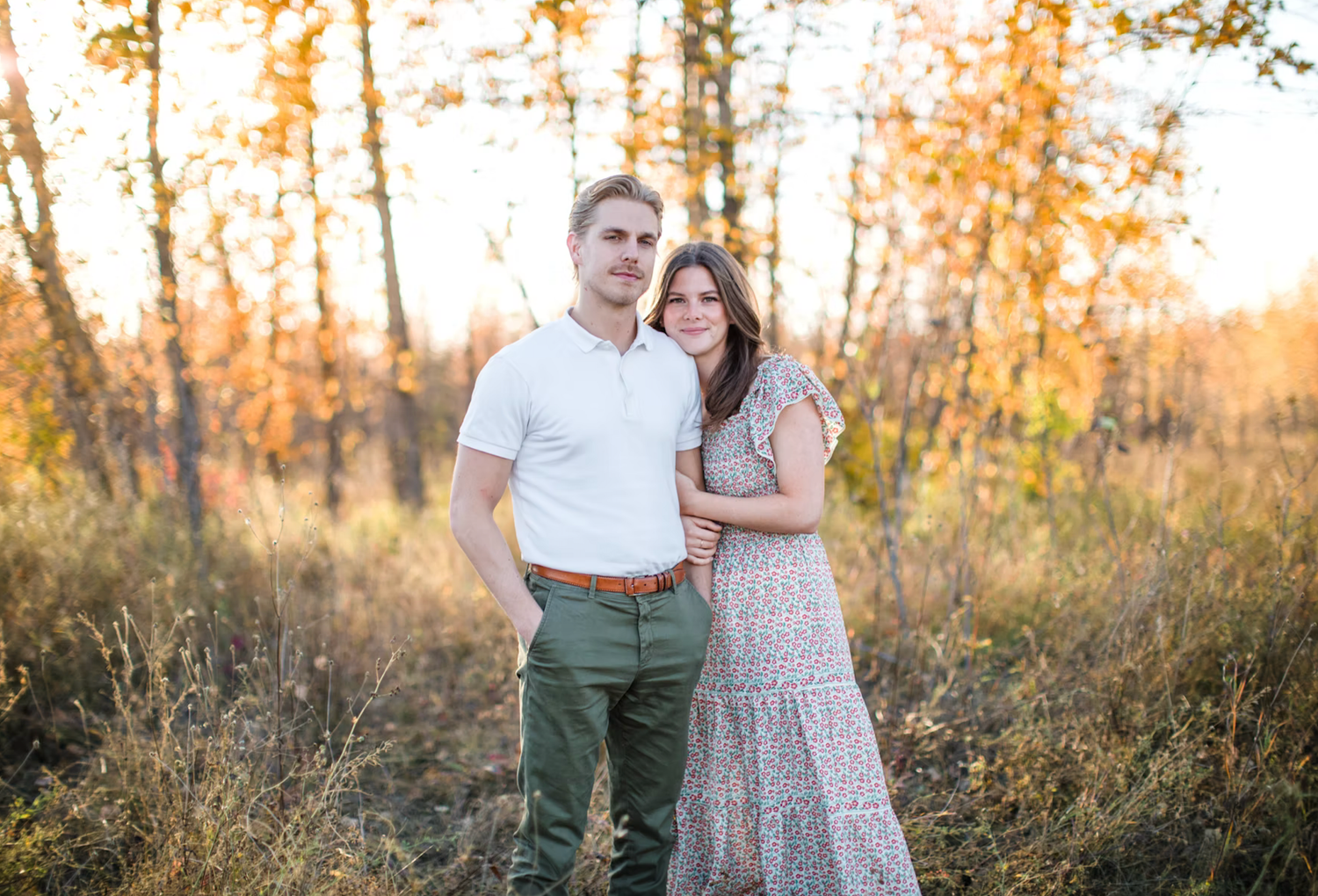 Two people photographed by Zoe Lauren Photography