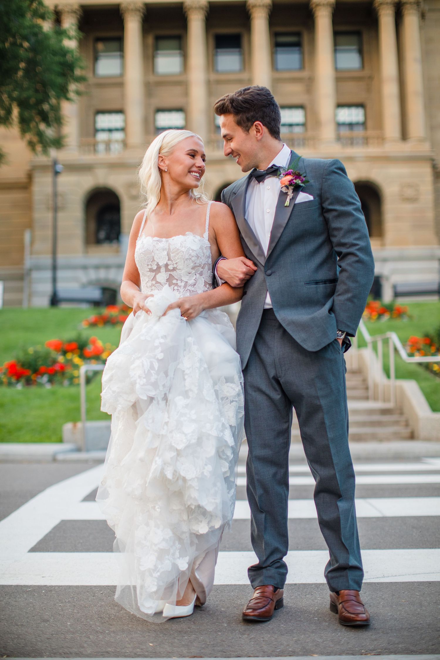 Two people photographed by Zoe Lauren Photography
