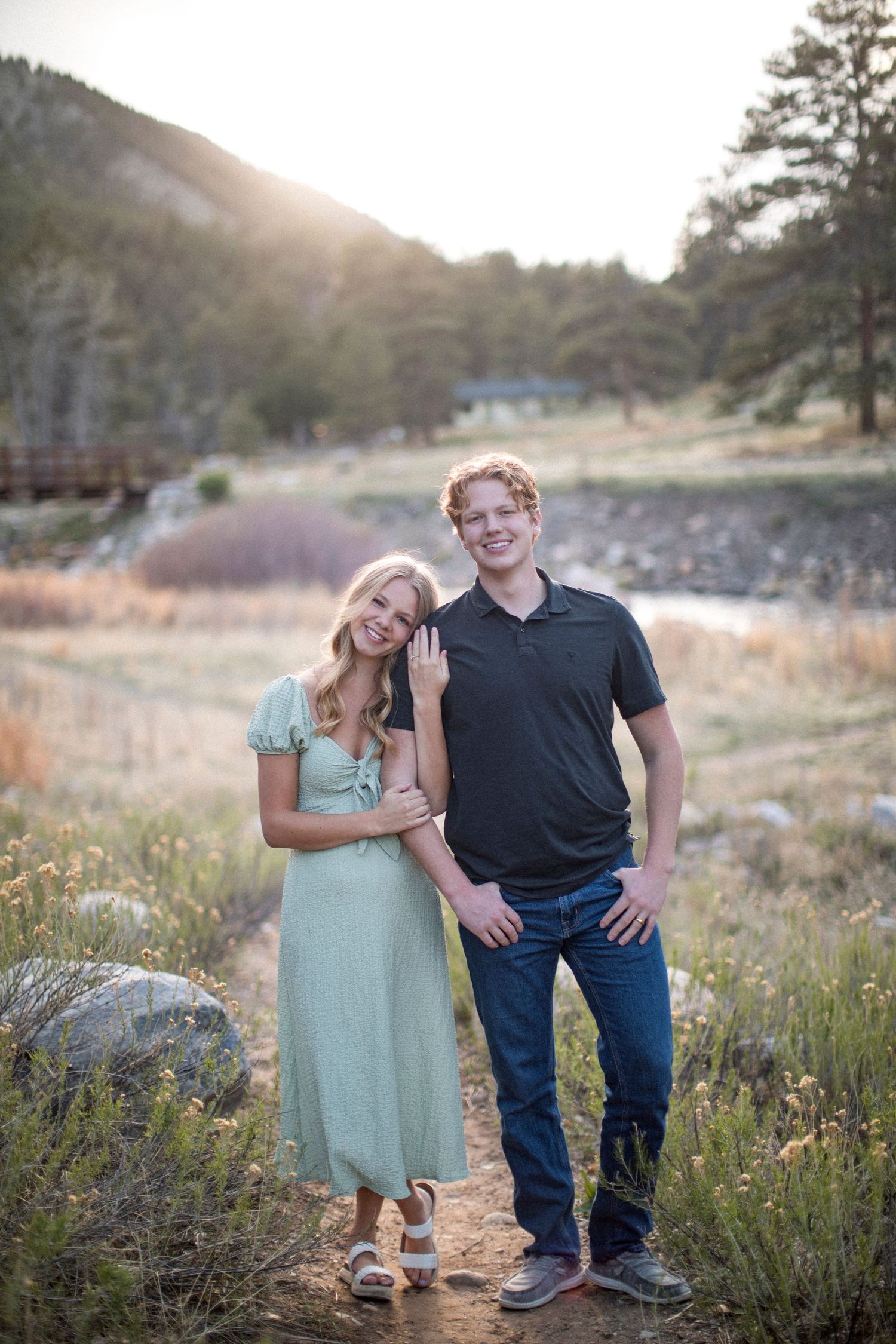 Two people photographed by Zoe Lauren Photography