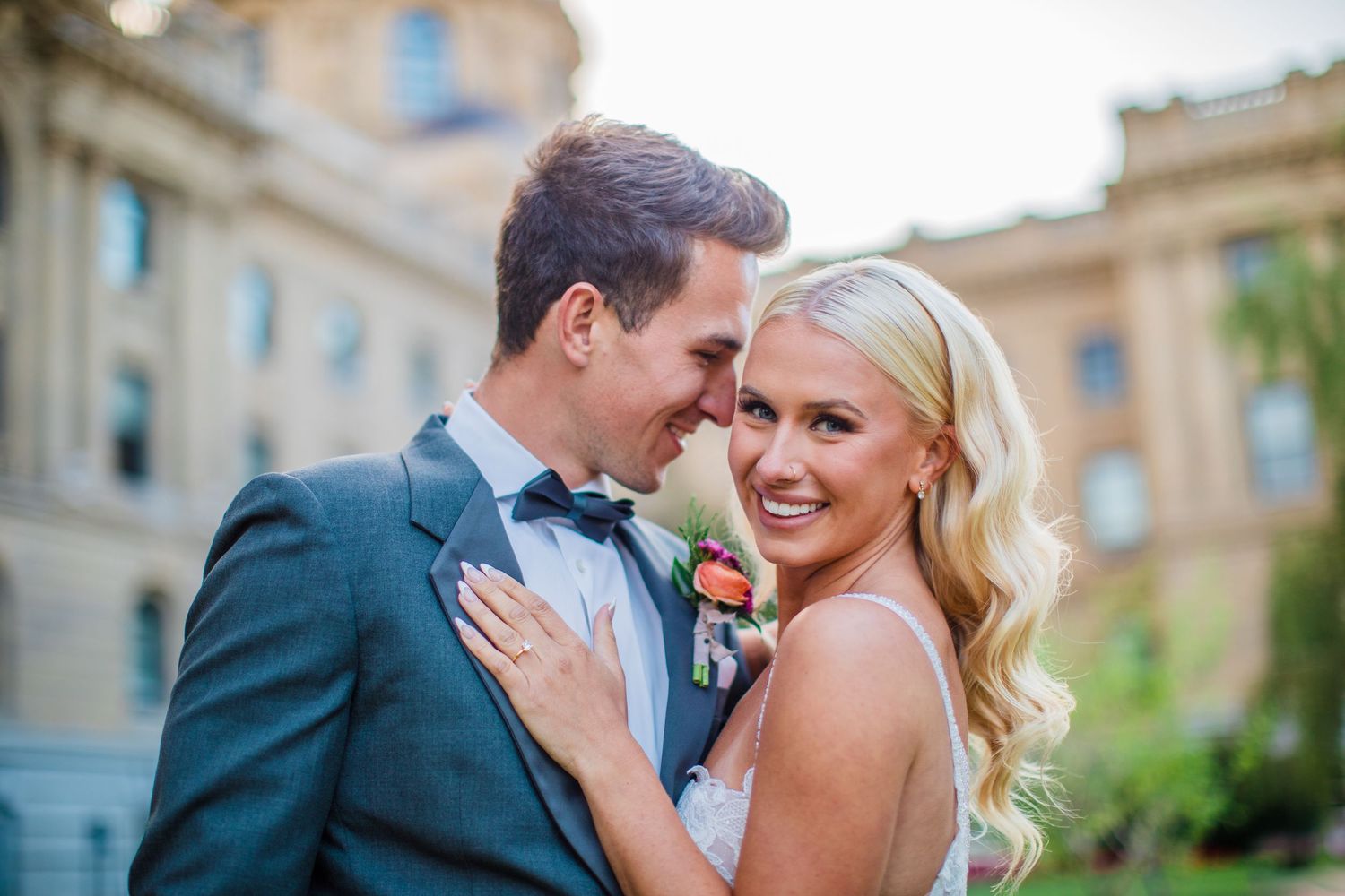 Two people photographed by Zoe Lauren Photography