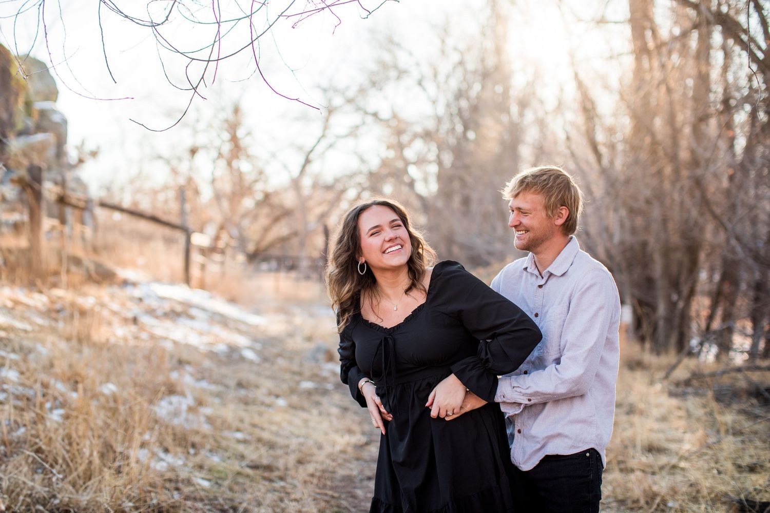 Two people photographed by Zoe Lauren Photography