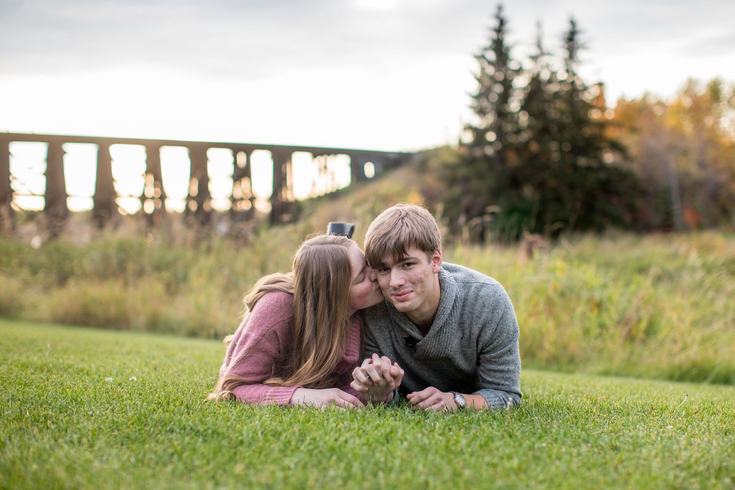 Two people photographed by Zoe Lauren Photography