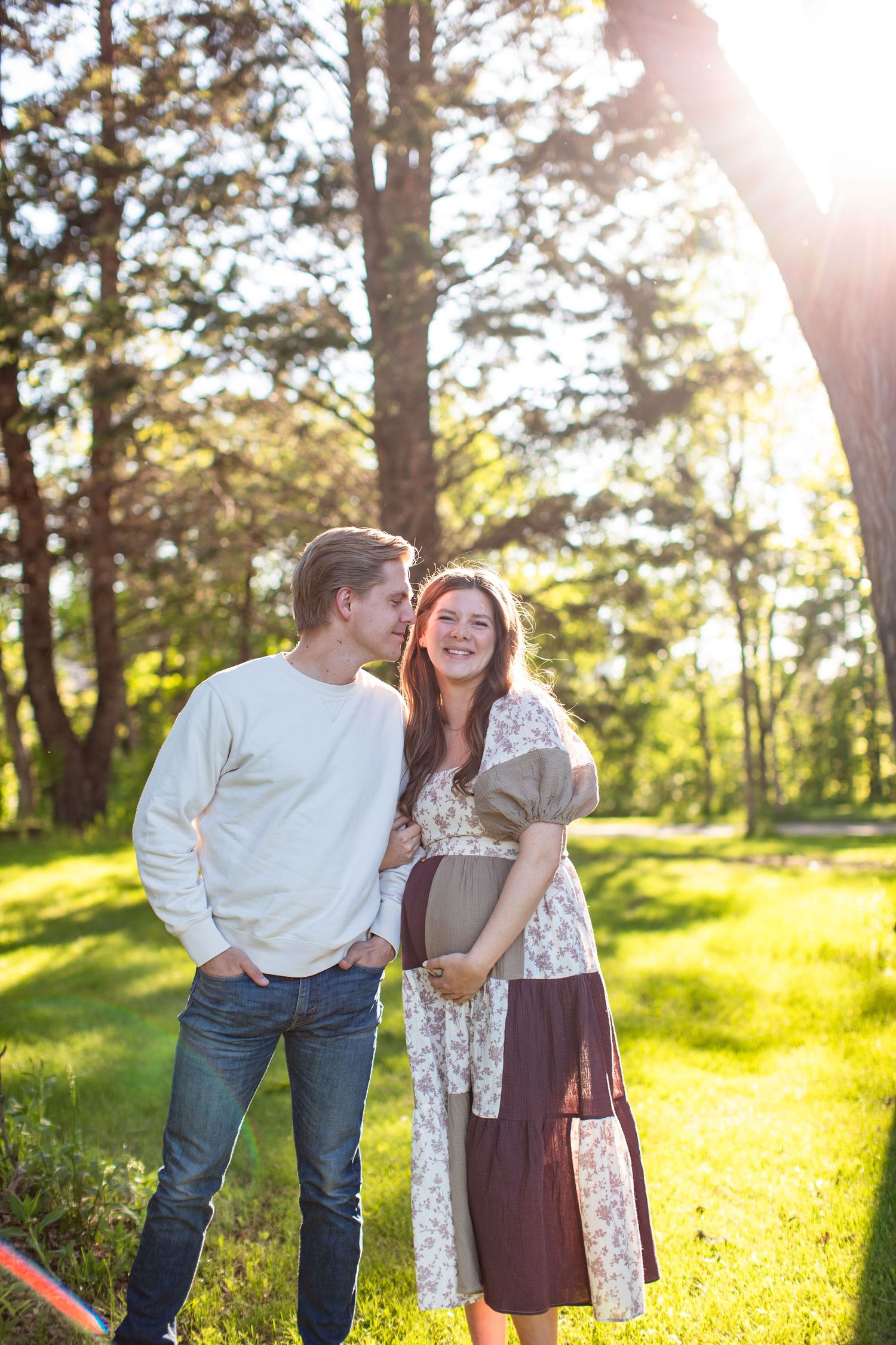Two people photographed by Zoe Lauren Photography