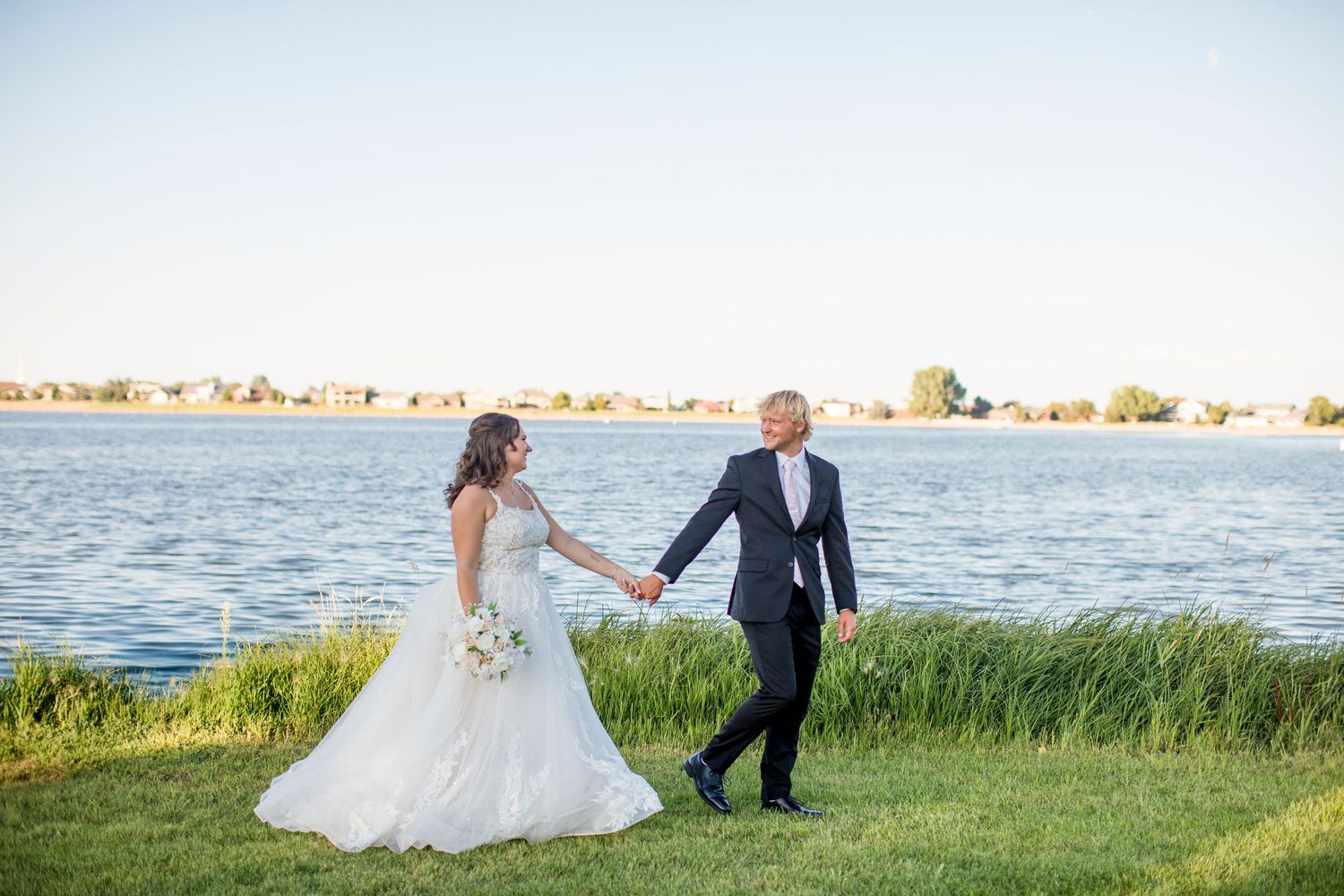 Two people photographed by Zoe Lauren Photography