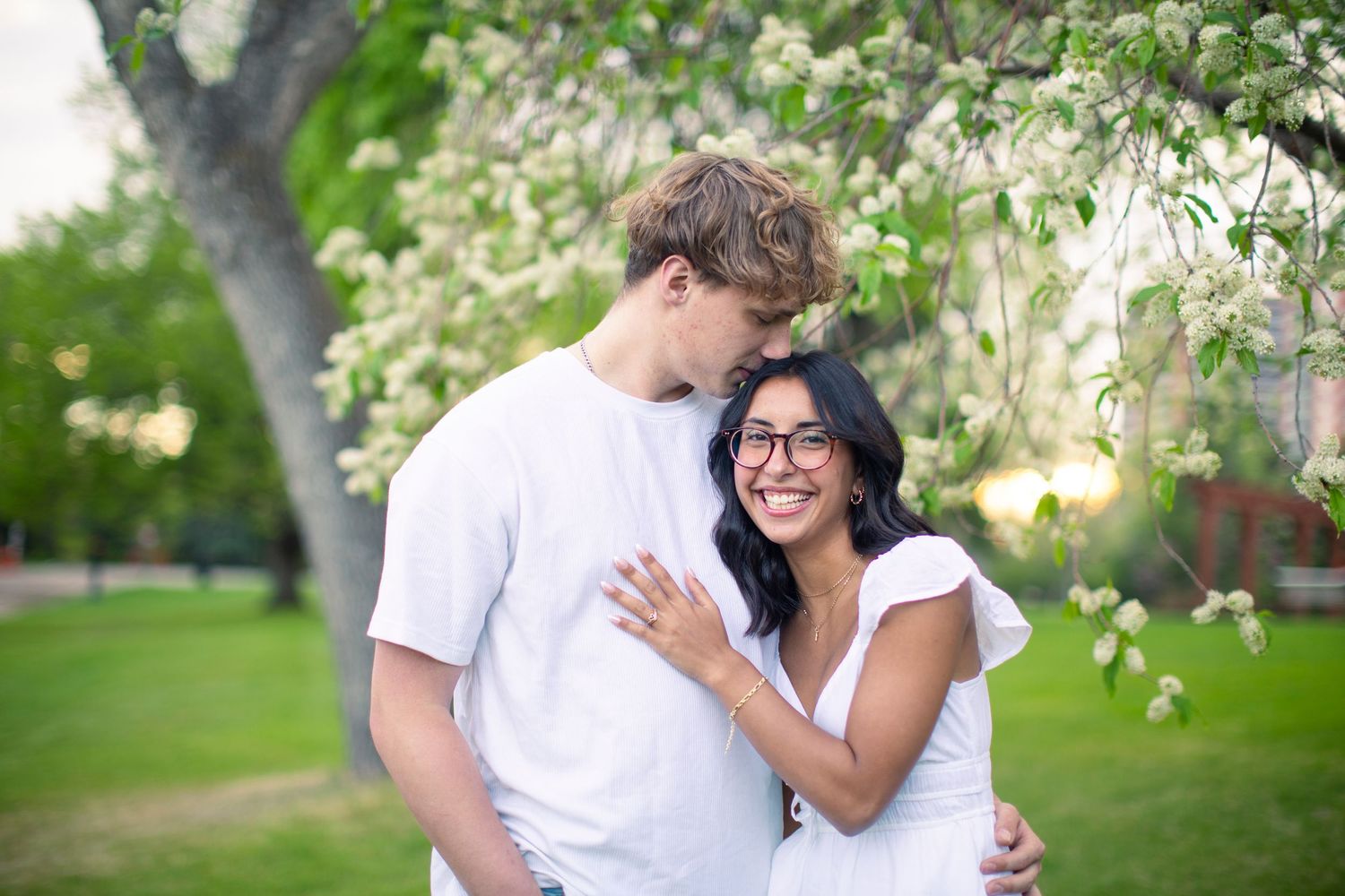 Two people photographed by Zoe Lauren Photography
