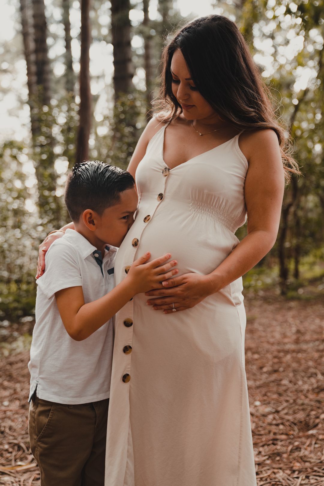 Showing a mother's glow through my maternity photography is one of my favorites to capture!
