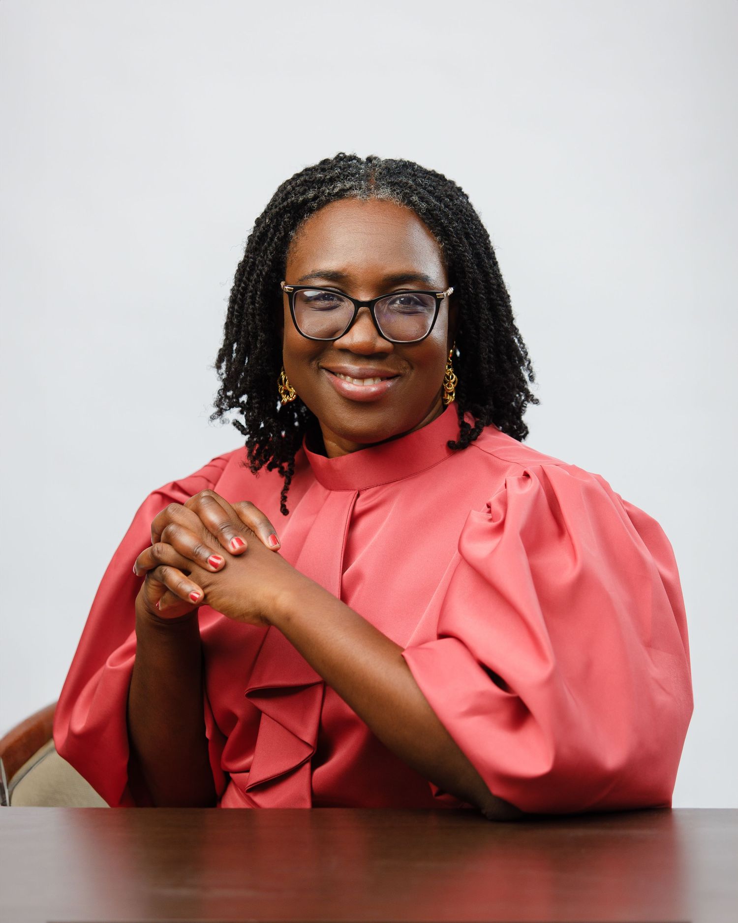 Executive headshot by The BLUEshutter, empowering brands through professional photography in Ghana.