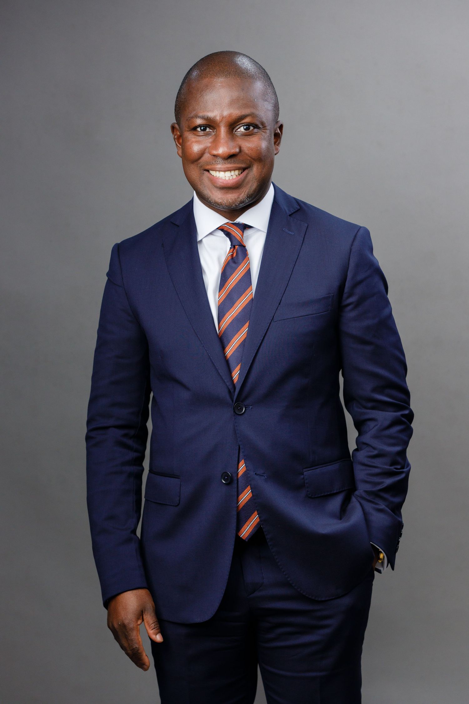 Professional corporate headshot photography in Accra by The BLUEshutter, Ghanaian female-owned studio.