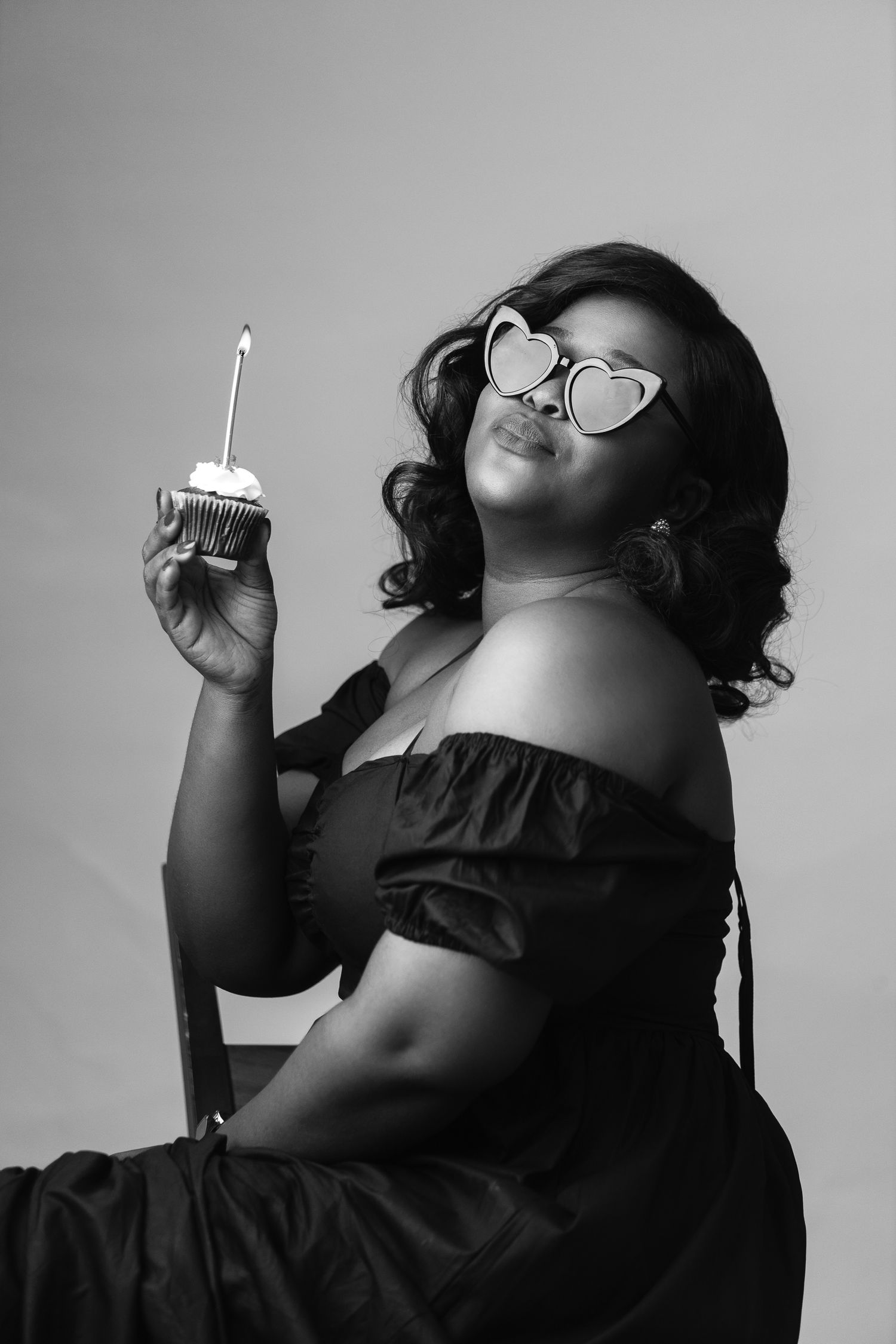 Studio portrait in Accra by The BLUEshutter, Ghanaian female photographer.